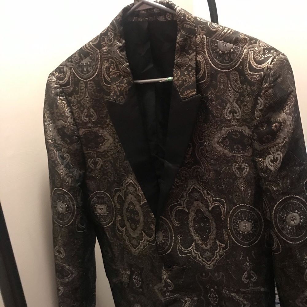 Gold blazer